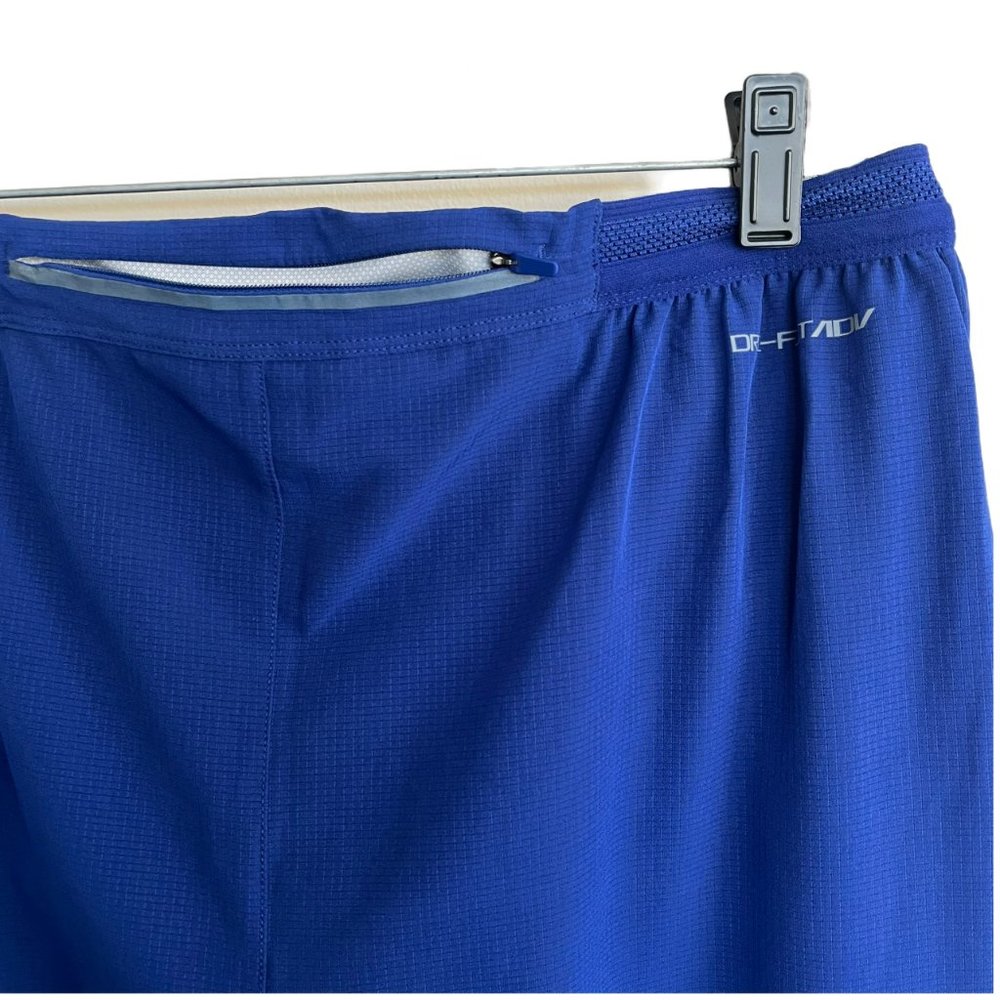 Nike Dri-fit ADV AeroSwift Men's Racing Pants Joggers Deep Royal Blue L - Picture 10 of 10